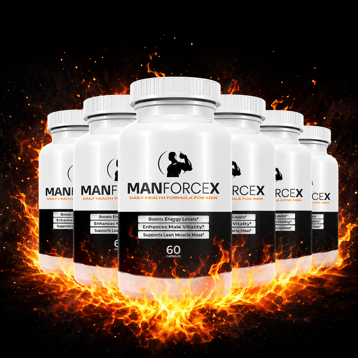 ManForceX product bottles